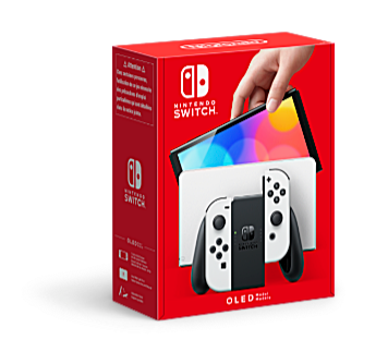 Nintendo Switch OLED blanche